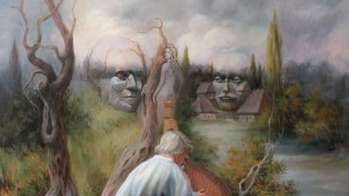 Çok zeki insanlar için hazırlanan zeka testi:  Tüm yüzleri bulursan çok özelsin...