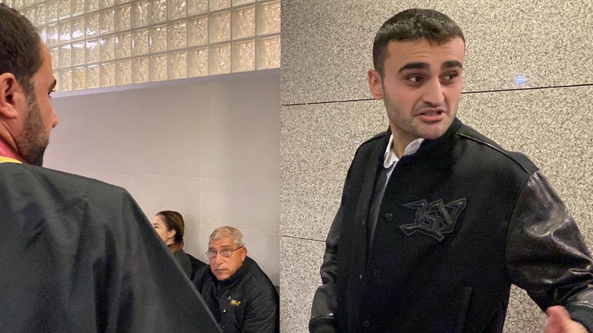 "İmar Kirliliğine neden olmak" suçundan yargılanan CZN Burak adliyede gazetecilere sert çıktı! "Sakin ol hele sen felaketsin"