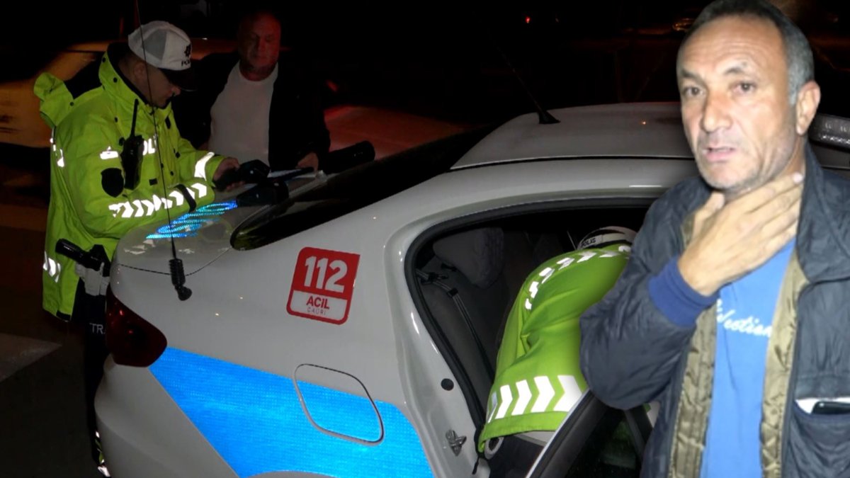 Alkollü sürücüden çıldırtan sözler: İnşallah bir daha yapmam