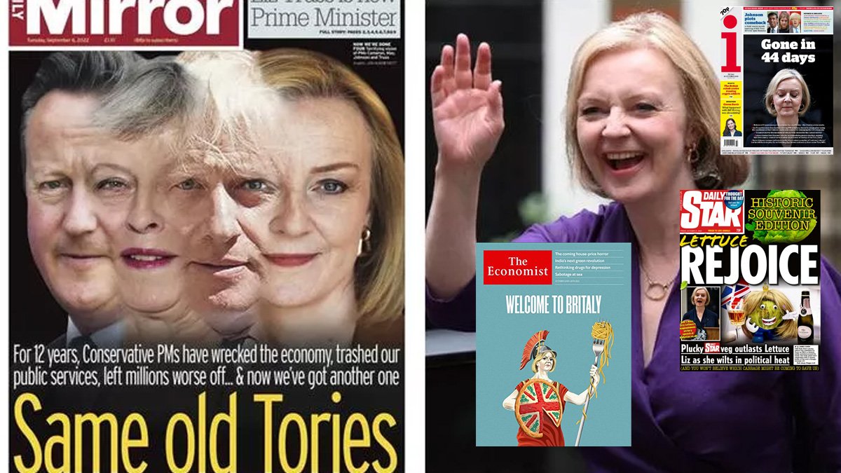 44 gün görevde kalan Liz Truss İngiltere basınında: Yıkım getiren ekonomi politikaları