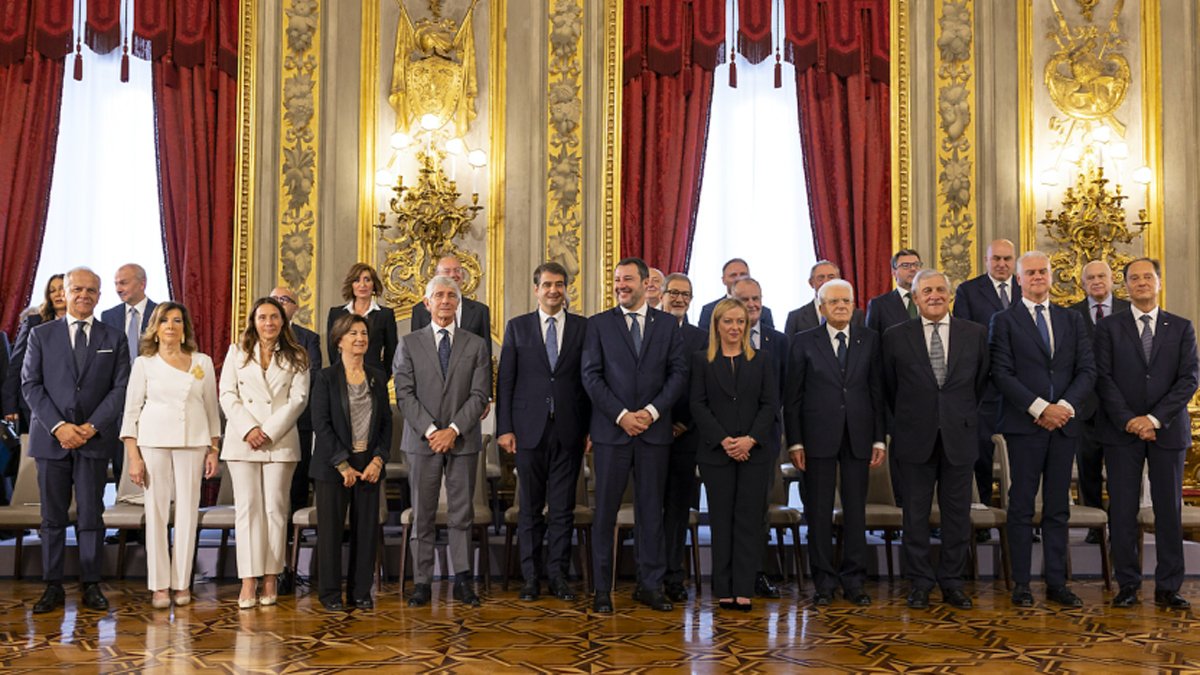 İtalya'da Meloni hükümeti göreve başladı