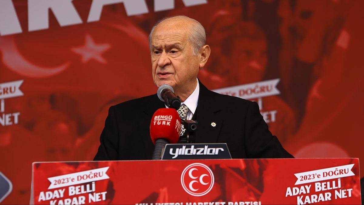 MHP lideri Bahçeli Manisa'da konuştu: TTB kapatılmalıdır