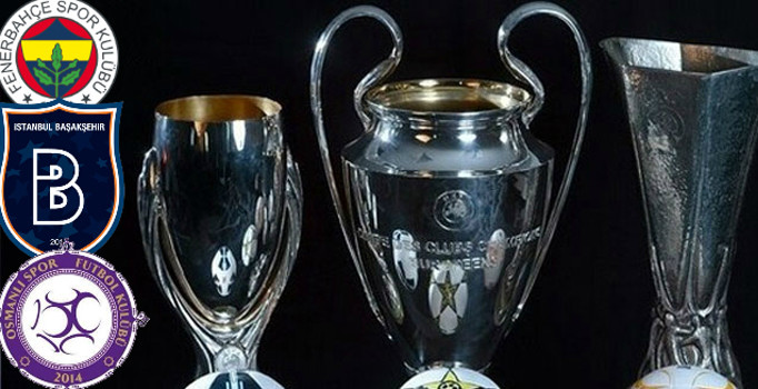Avrupa kupalarında, Fenerbahçe ve Başakşehir’in rakipleri belli oluyor