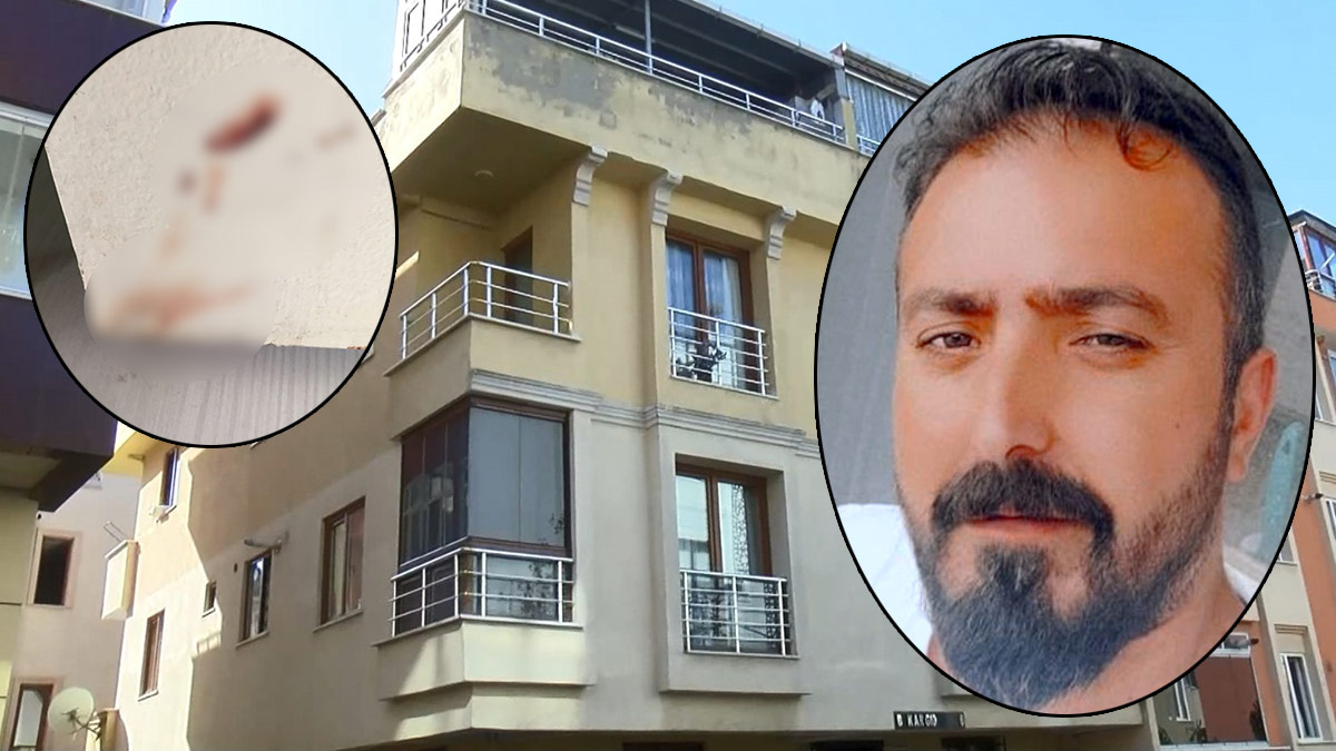 'Kendi kendine rahatsızlandı' demişti, duvardaki kan lekesi ele verdi