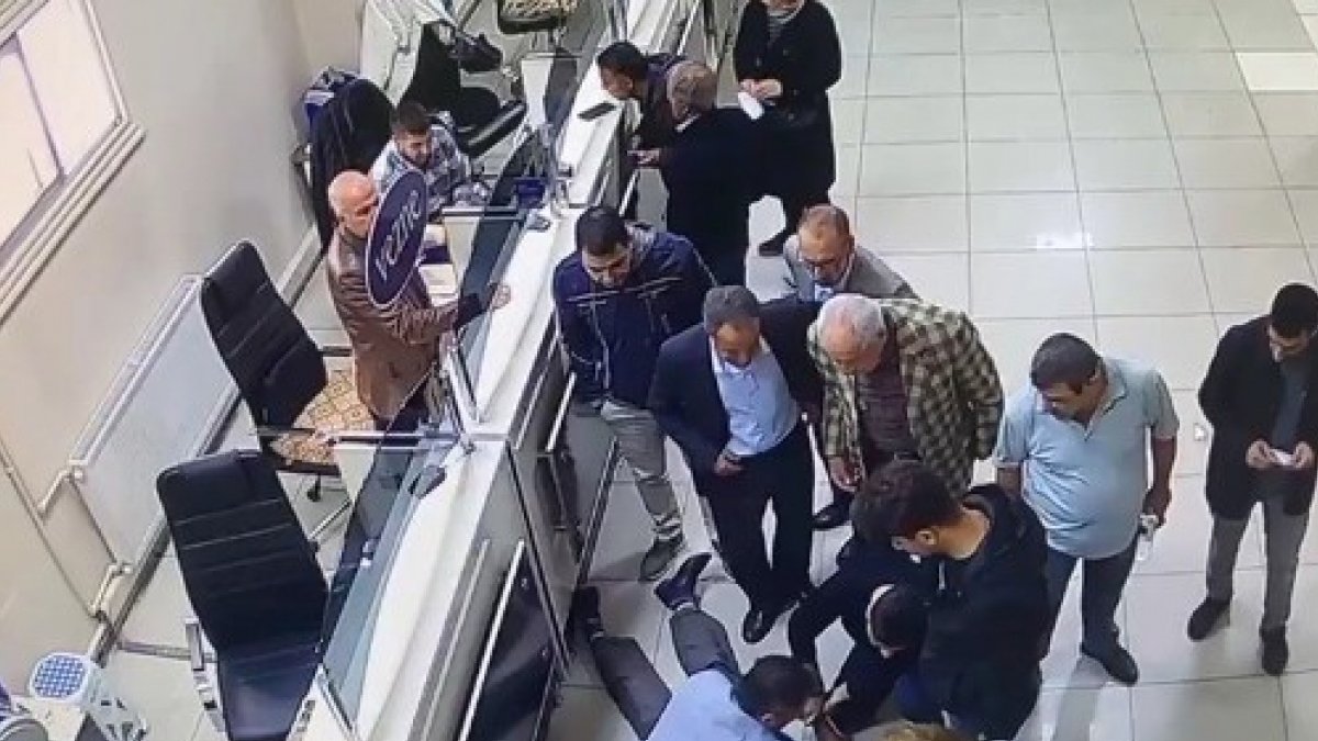 Fatura öderken kalp krizi geçirdi: Hayatını belediye personeli kurtardı