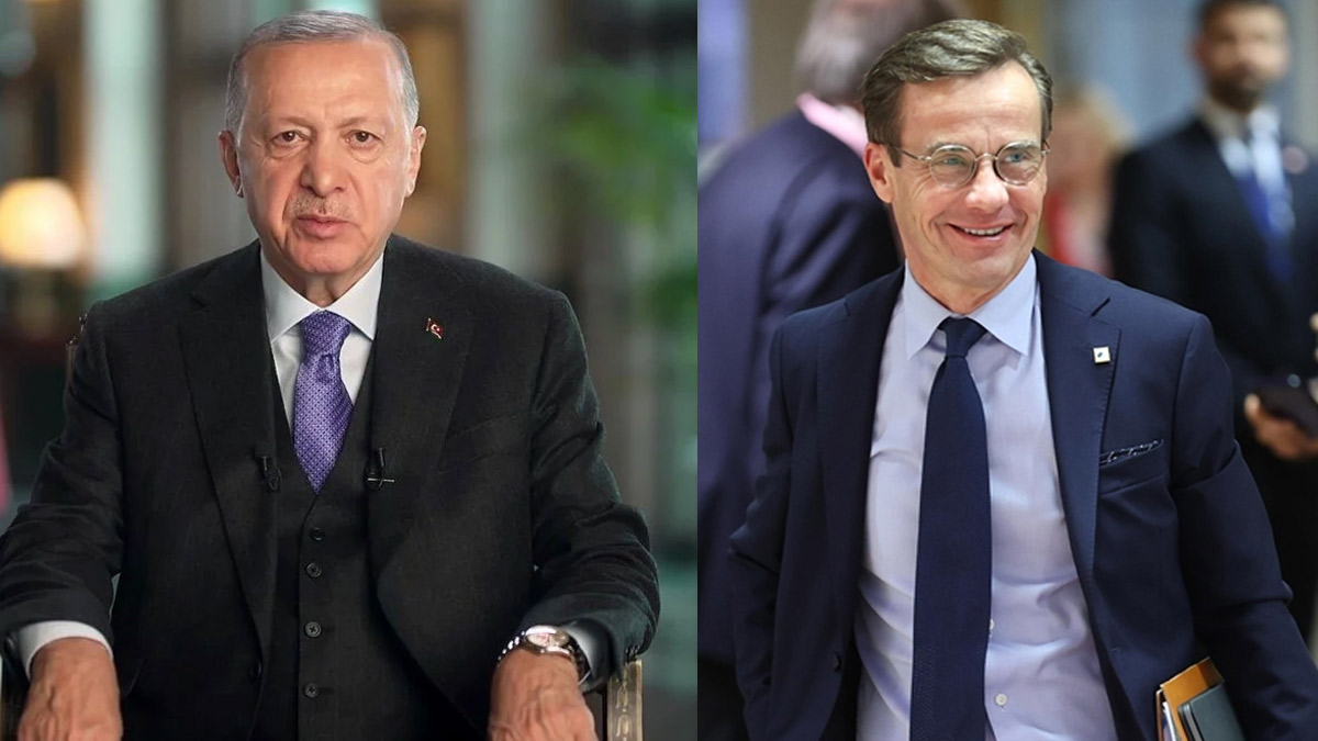 Cumhurbaşkanı Erdoğan, İsveç Başbakanı ile görüştü