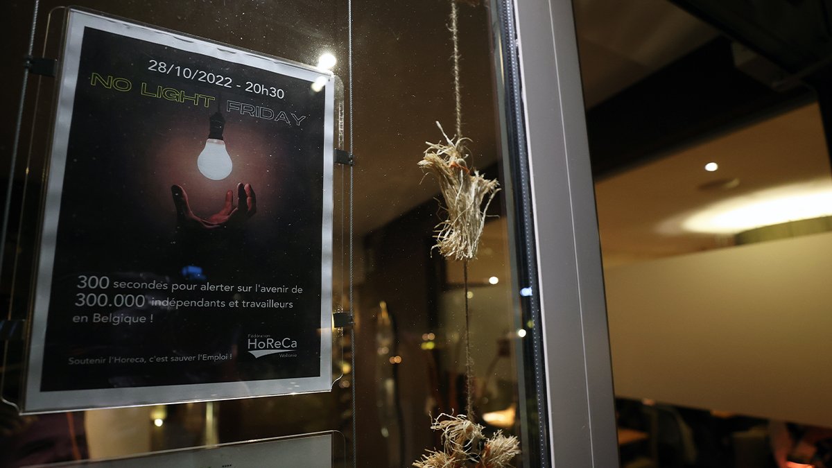 Enerji krizi Belçika'yı kararttı