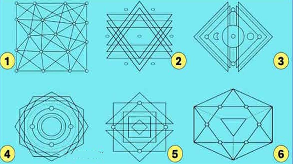 Sosyal medyayı sallayan test: Bir şekil seçin ve beyninizin nasıl çalıştığını öğrenelim!