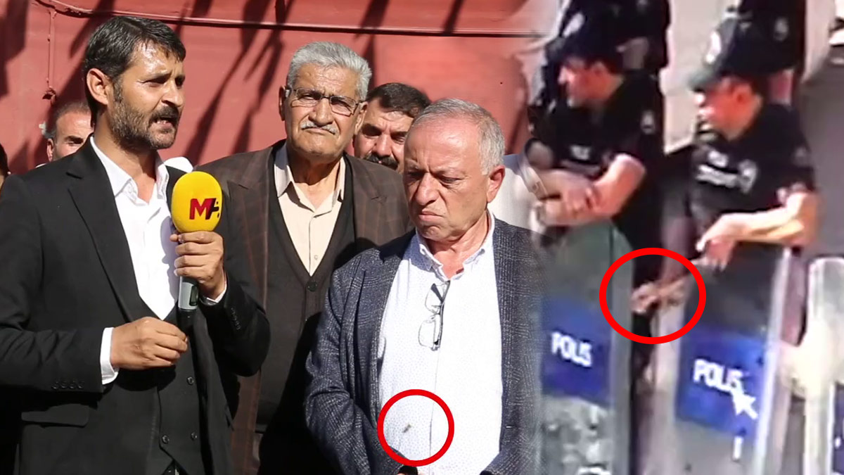HDP: Polis, milletvekilimize mermi çekirdeği fırlattı