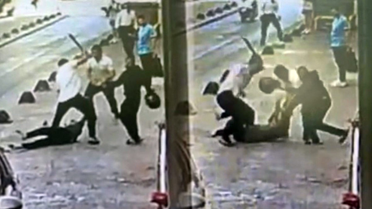 Gücünüz garibana mı yetti? Taksim'de beyzbol sopalı maganda dehşeti