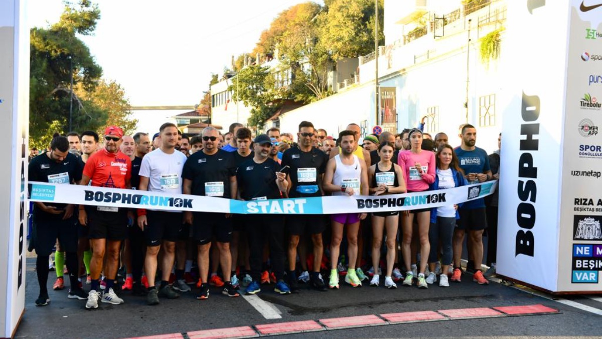 İstanbul'un en keyifli koşusu Bosphorun 10k parkuru Beşiktaş’ta koşuldu!