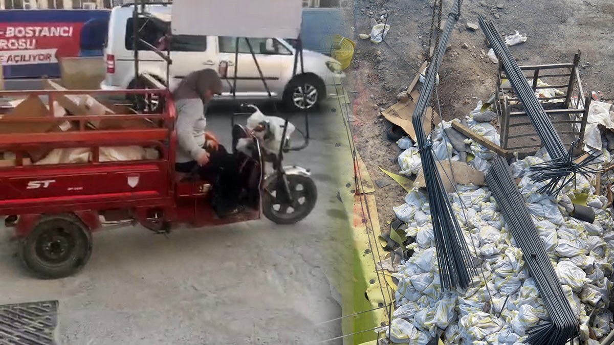 Metro şantiyesinde on binlerce liralık hırsızlık: Ele avuca ne gelirse...