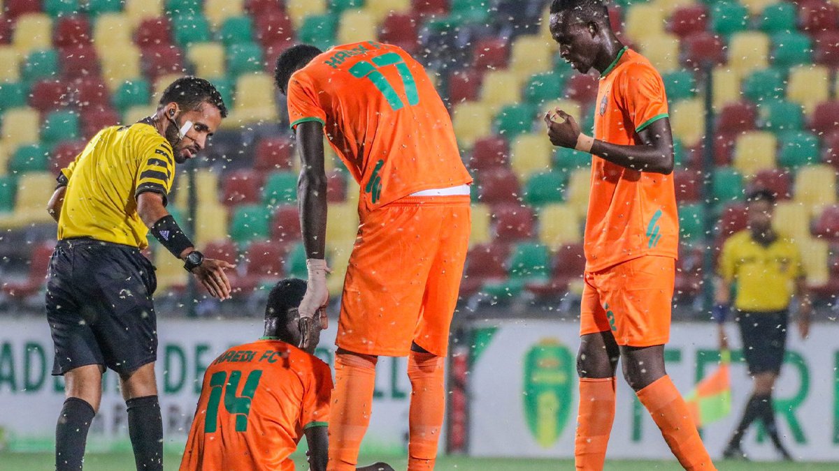 Böcekler sahayı bastı, maç ertelendi