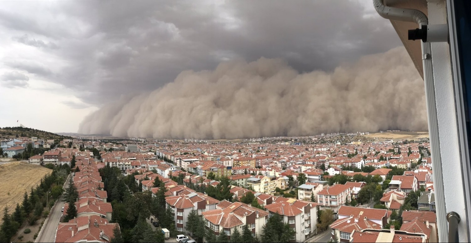 MGM'den 9 ili etkileyecek uyarı! Gökten çamur yağacak, gökyüzü bambaşka bir renge bürünecek... İşte toz aşımının etkili olacağı iller