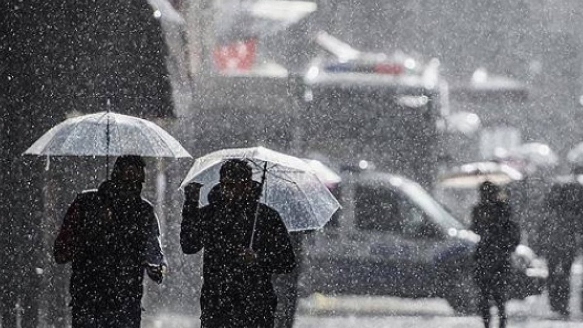 Meteoroloji iki il için alarm verdi: Bu gece başlayacak yarına kadar sürecek