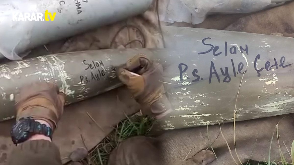 Antalya'dan Ukrayna'ya giden yardıma askerlerden füzeli teşekkür