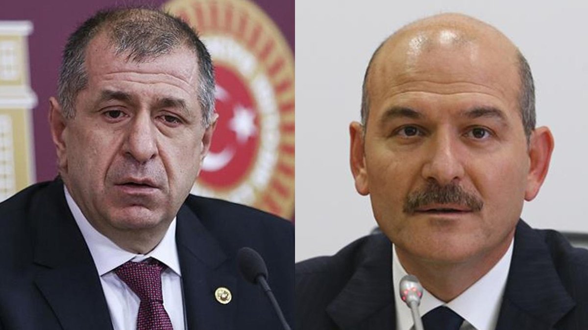 Ümit Özdağ'a "Süleyman Soylu'ya tehdit" fezlekesi