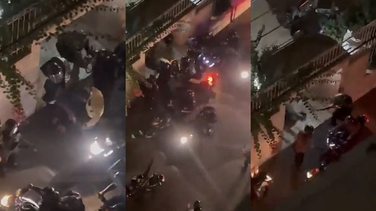 Amini gösterilerinde kan donduran görüntü: Öldüresiye dövdüler, motorla ezdiler...