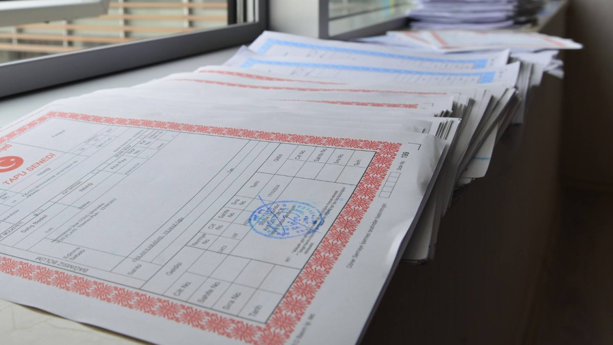 Sahteciliğin önüne geçilebilecek: Tapuda 'SMS' dönemi