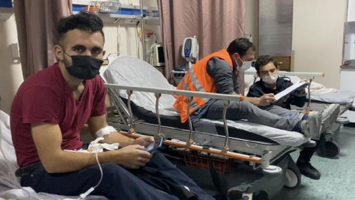 Gıda zehirlenmesi 70 işçiyi hastanelik etti