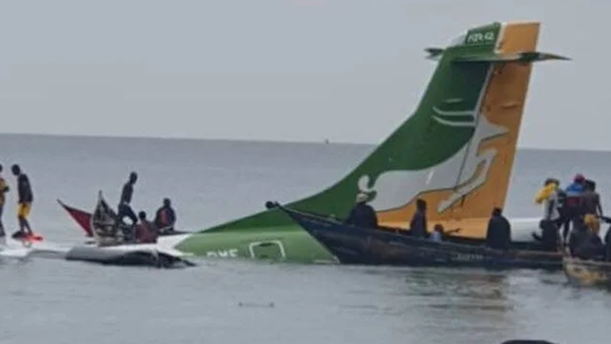 Tanzanya'da yolcu uçağı Victoria Gölü'ne düştü