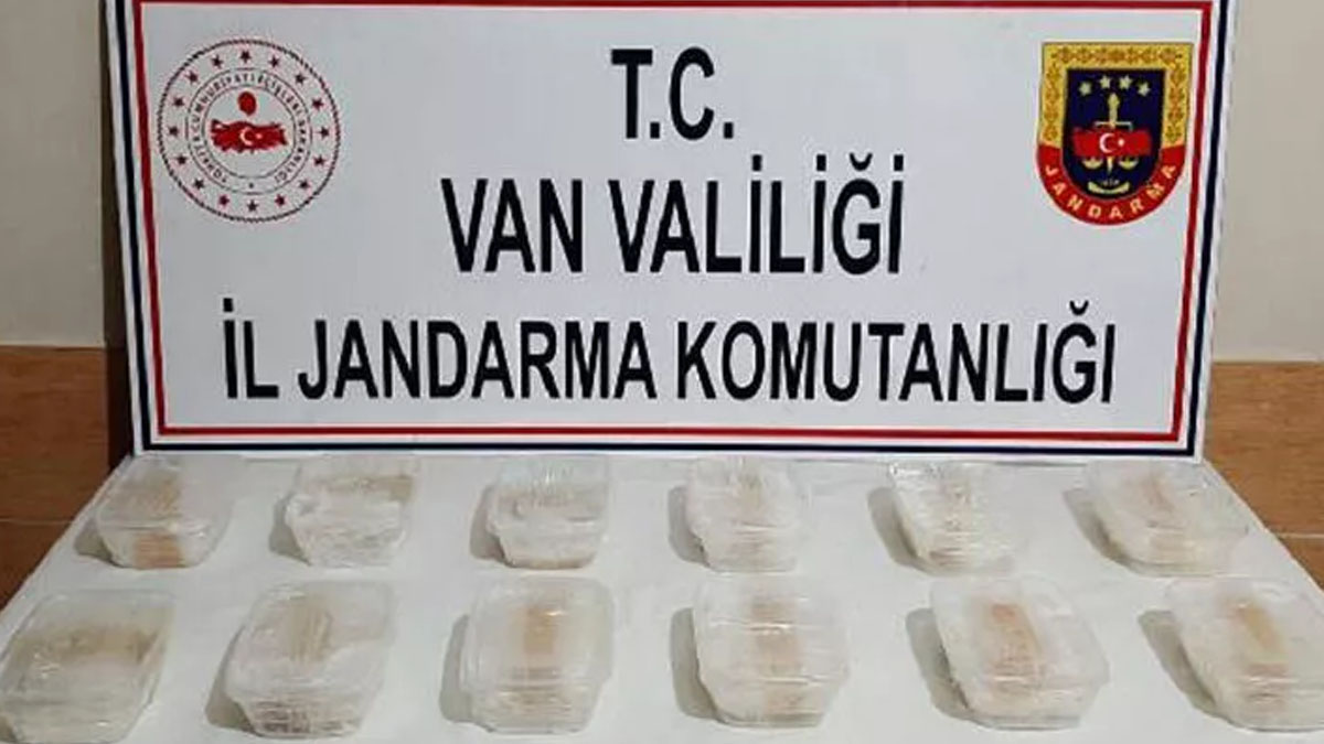 Van'da sıvı metamfetamin ele geçirildi: 2 gözaltı