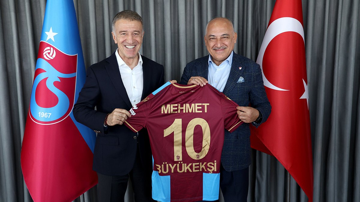 TFF Başkanı Büyükekşi'den Trabzonspor'a ziyaret