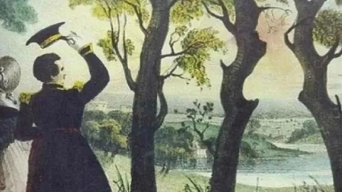 Beyninizi geliştirecek optik illüzyon: Resimde gizlenen kraliçeyi sadece IQ'su yüksek olanlar buluyor!