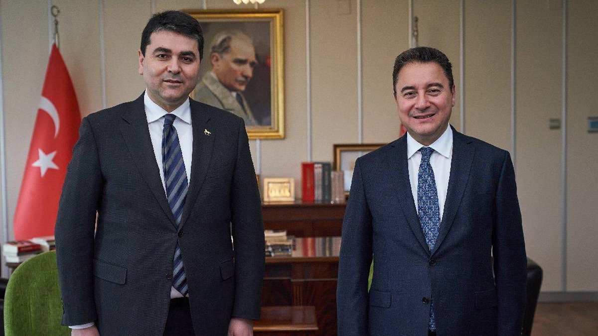 DEVA lideri Babacan'dan toplantı öncesi DP lideri Uysal'a ziyaret