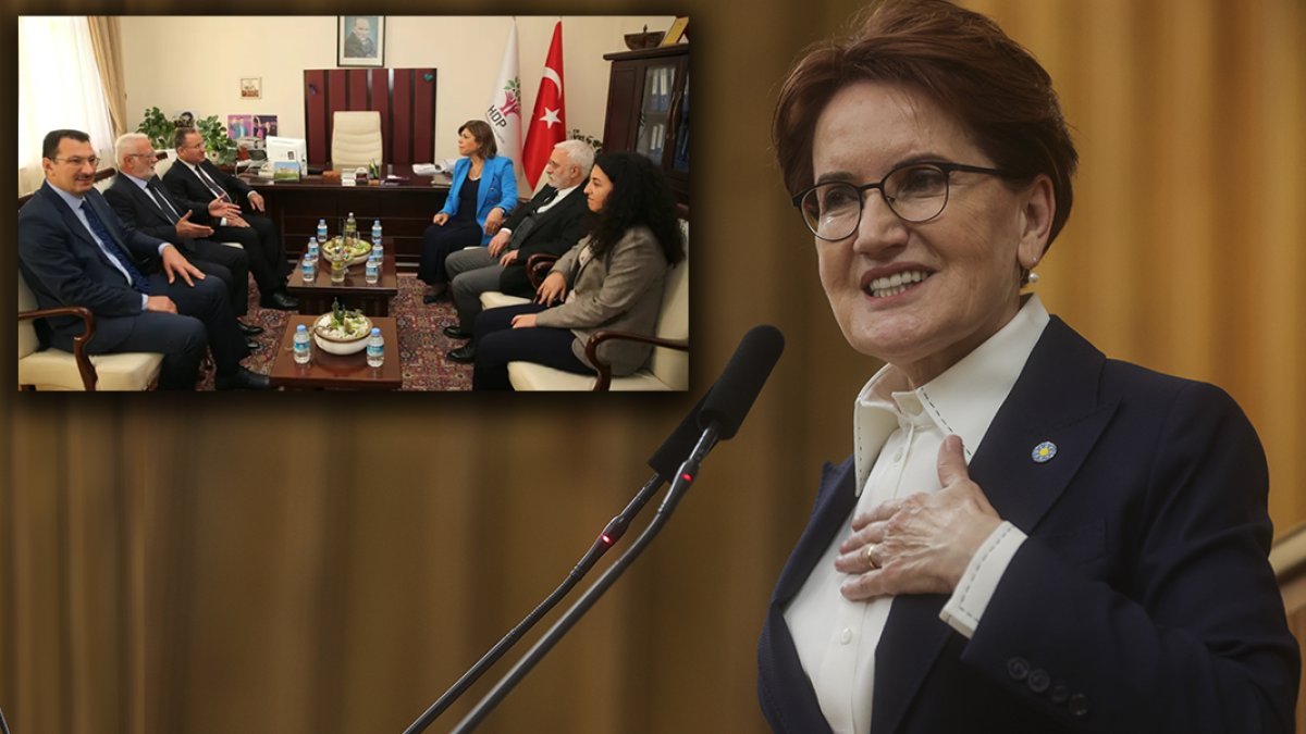 Akşener AK Parti-HDP görüşmesini değerlendirdi: Kadere bakın kimler kimlerle yan yana