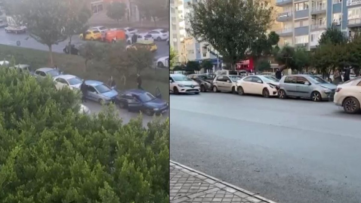 Saygı duruşu esnasında zincirleme kaza: 6 araç birbirine girdi