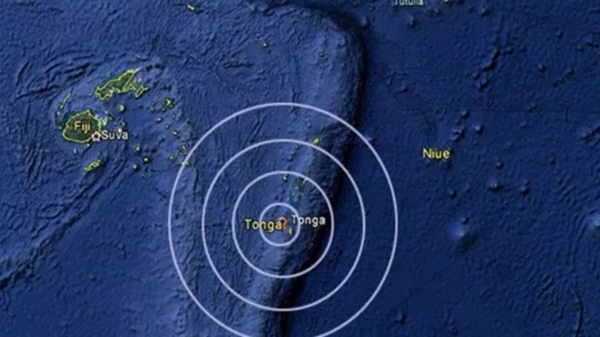 Tonga Adası'nda 7,2 şiddetinde deprem