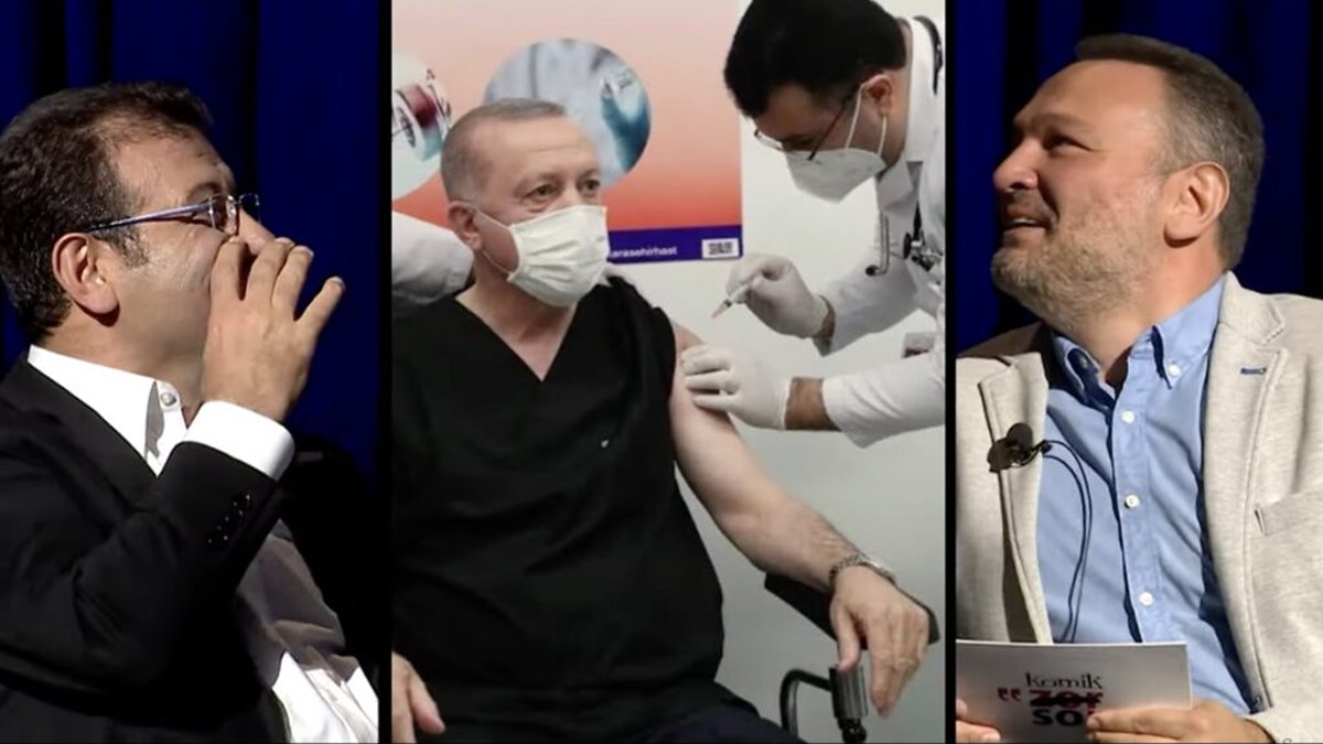 İmamoğlu kendisine benzetilen kişileri yorumladı: Erdoğan'a aşı yapan doktora tam puan