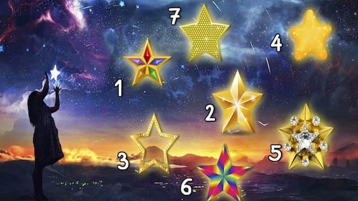 İlginç bir test: Bir yıldız seçin ve dileğinizin gerçekleşip gerçekleşmeyeceğini öğrenin