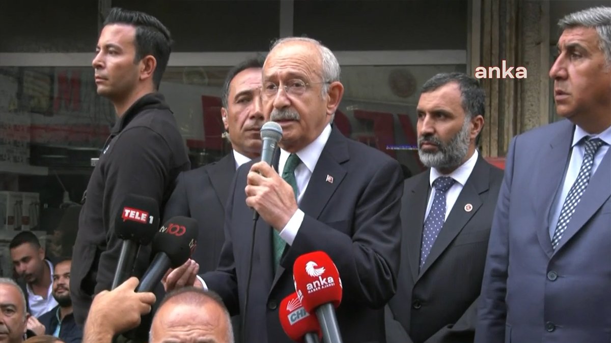 Kilisli esnaf Kılıçdaroğlu'na dert yandı: Bize burada her gün bomba patlıyor