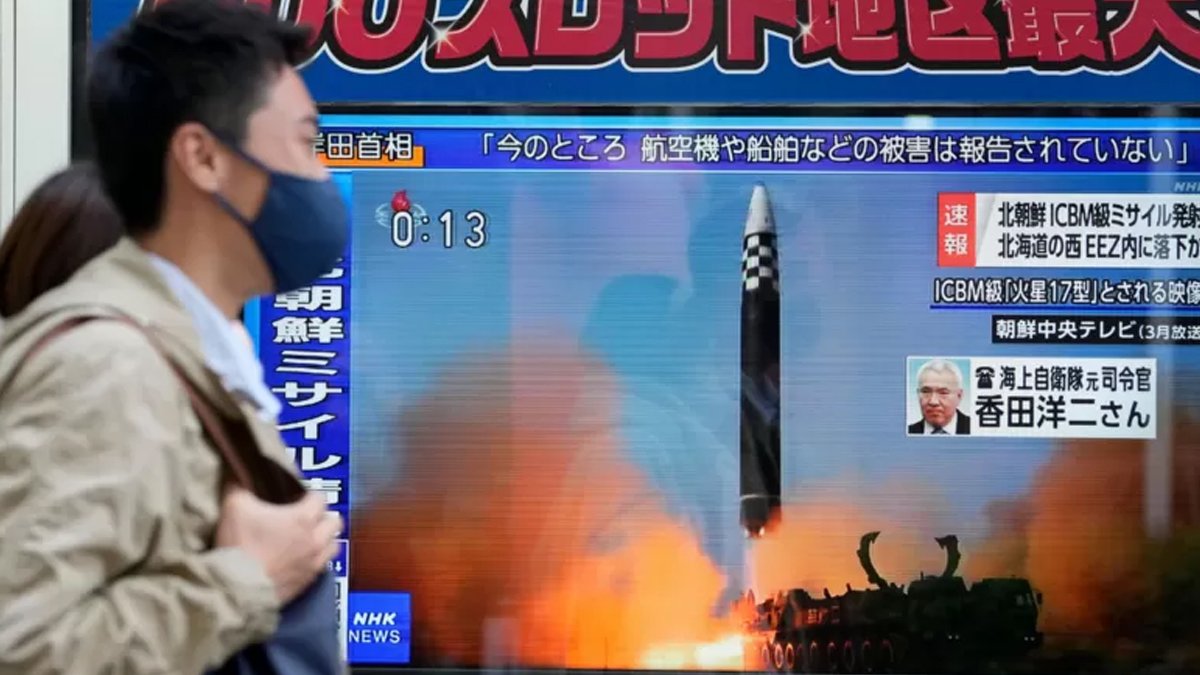 Bu seneki 34’üncü deneme: Kuzey Kore yine balistik füze fırlattı