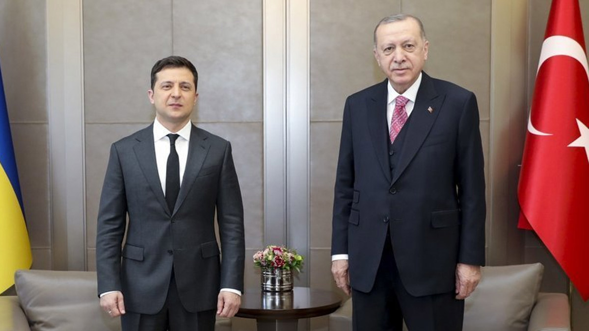 Cumhurbaşkanı Erdoğan Ukrayna lideri Zelenskiy ile görüştü