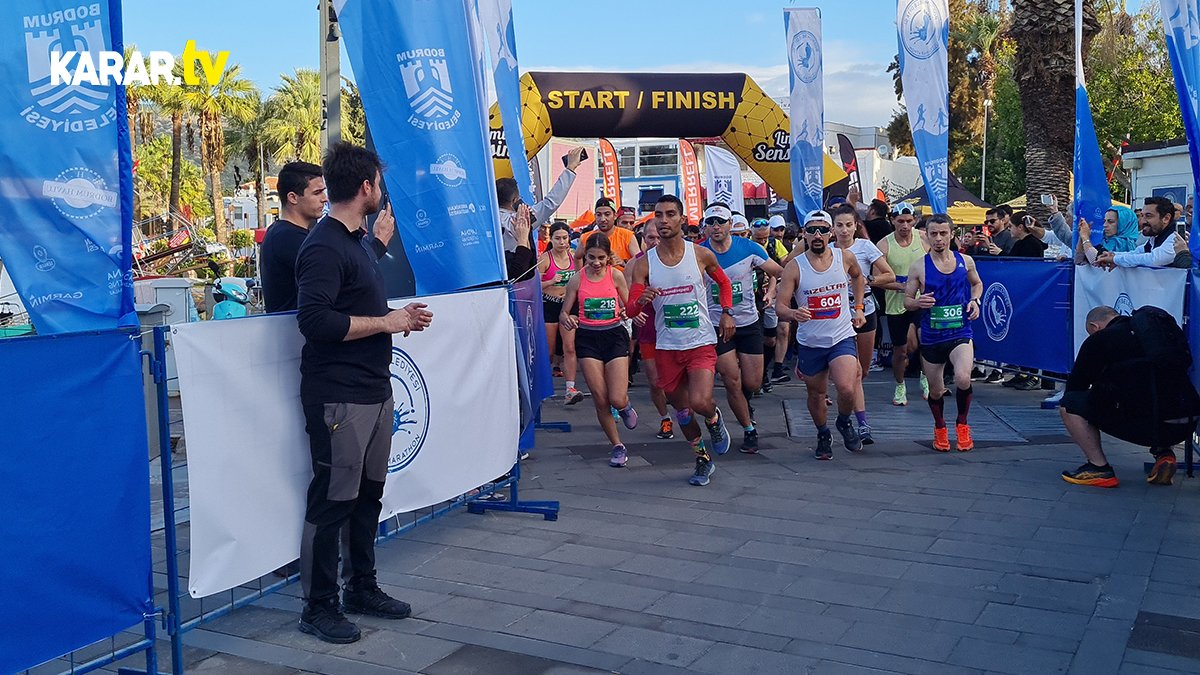 6. BodRrun Ultra Maratonu 370'den fazla sporcuyu ağırladı