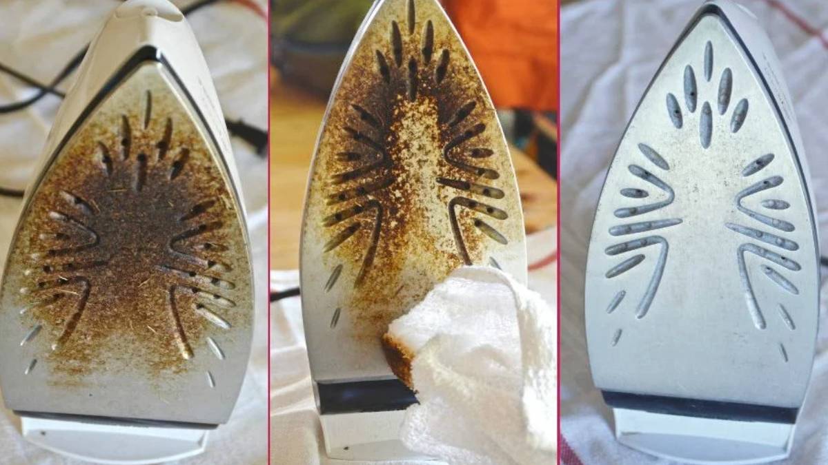 Ütülerin tabanındaki kireçlerden kurtulmak artık çok basit! İşte tamircilerin sır gibi sakladığı o basit yöntem