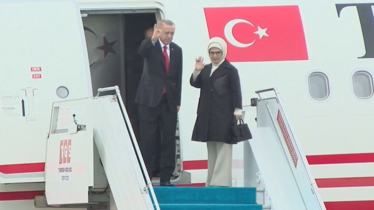 Cumhurbaşkanı Erdoğan Katar'a gitti