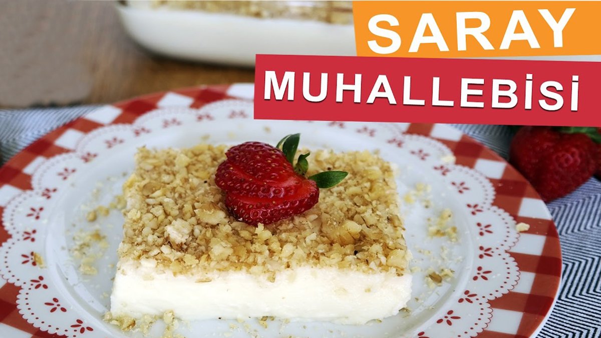 Sıcak yaz günlerinde tatlı krizi tutanlar bu tarifin peşinde! İşte yemelere doyamayacağınız saray muhallebisi tarifi