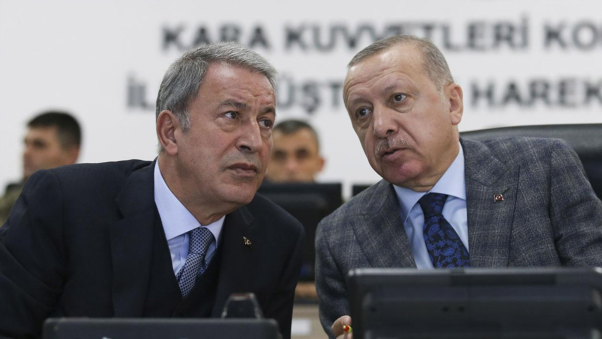 Cumhurbaşkanı Erdoğan, Akar'dan harekata ilişkin bilgi aldı
