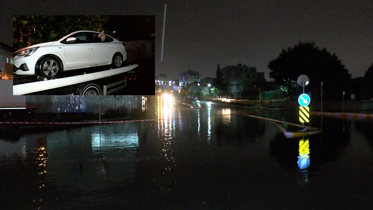 İstanbul'da yağmur hayatı olumsuz etkiledi: Çekici yardımı ile kurtarıldı