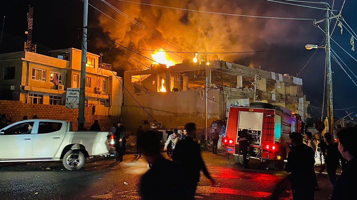 Irak'ta bir apartmanda feci gaz patlaması: 4 ölü, 26 yaralı