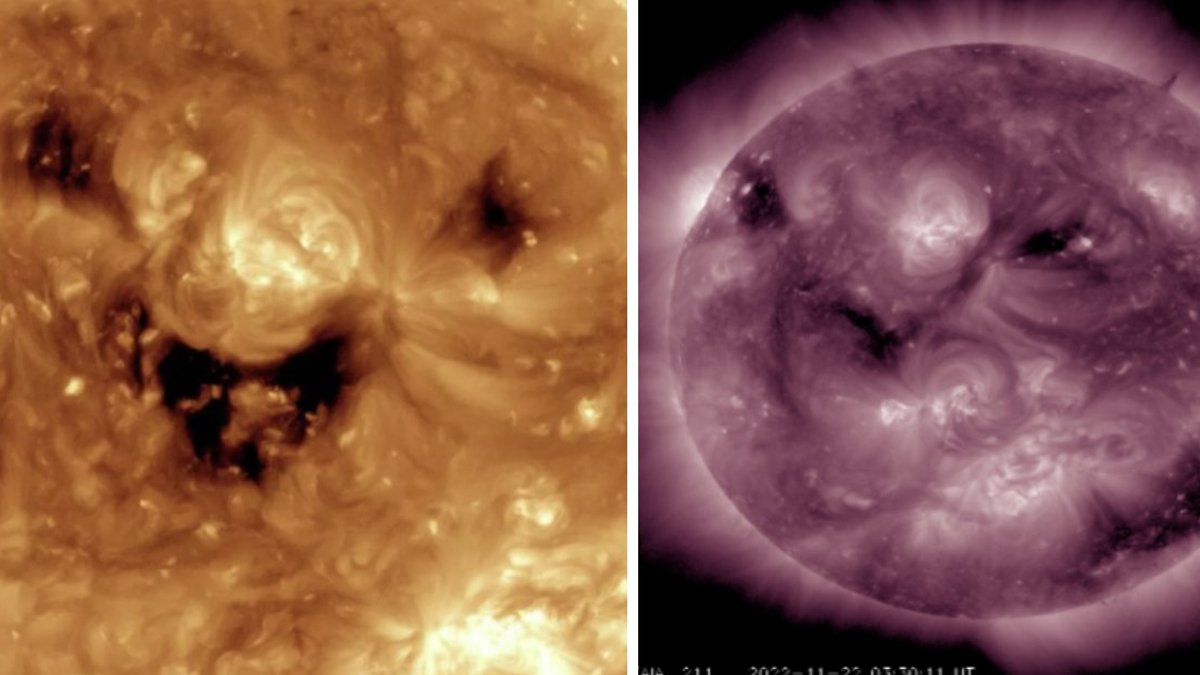 NASA'dan yeni 'Güneş' fotoğrafı: Gülümseyen suratını bu kez astı
