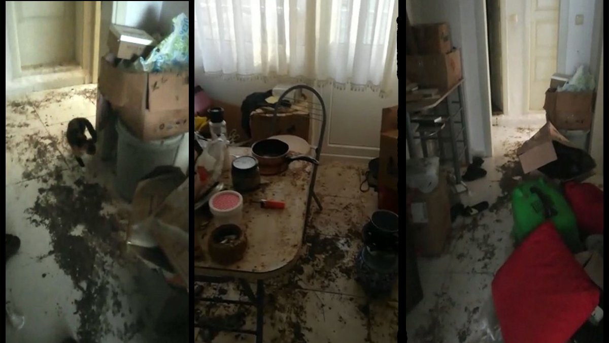 Kiracı ev sahibine hayatının şokunu yaşattı: Kapılar bitmiş, bu nasıl ev?