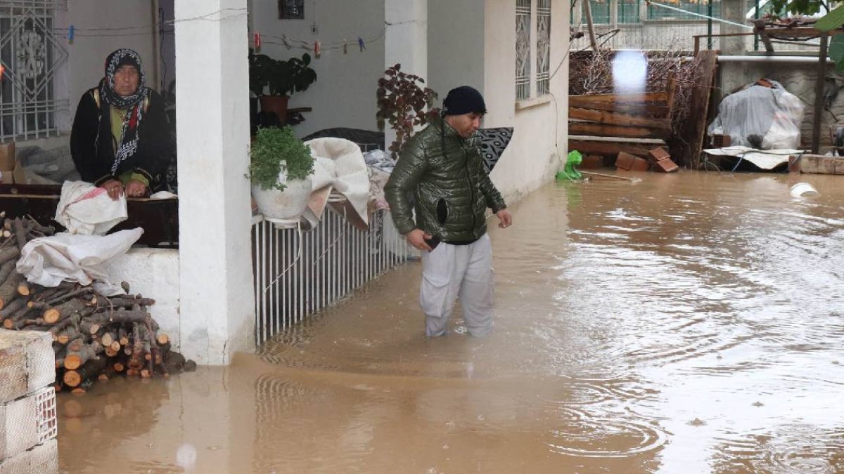 Mardin ve Şırnak’ta sağanak: Evleri su bastı