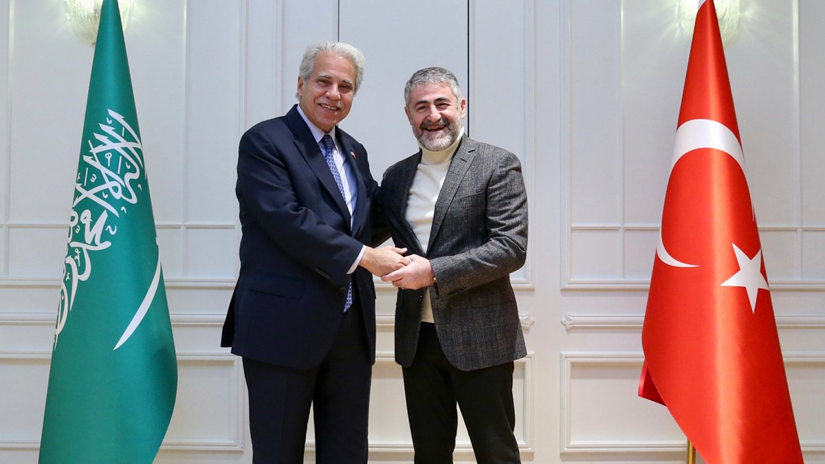 Dolar desteğinin ardından ilk temas: Nebati, Suudi Arabistan Ticaret Bakanı ile görüştü