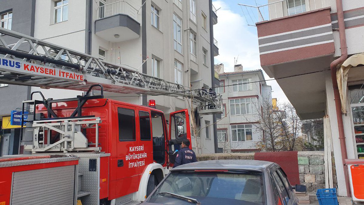 Kayseri'de şüpheli ölüm: Yaşlı kadın asılı halde bulundu