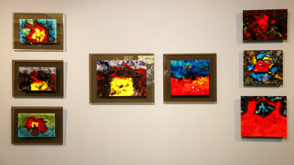 Şekip Oğuz’dan görkemli cam sergisi